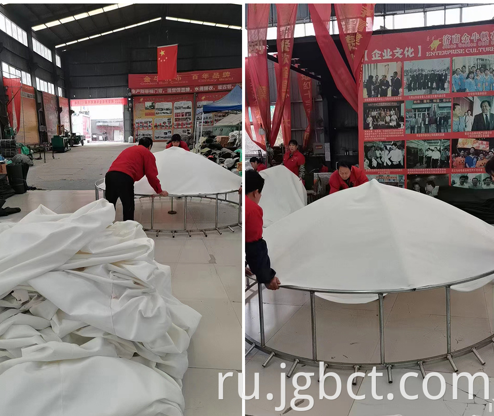 Processing And Making Mongolian Yurts